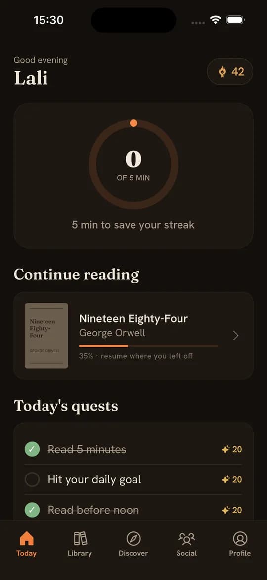 Streaks & gamification